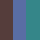 Brown / Blue / Green