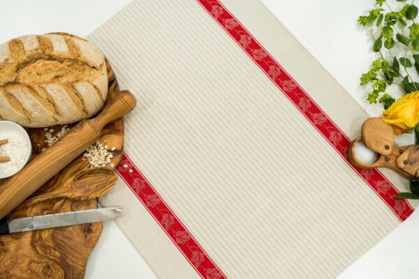 Ivy Jacquard woven tea towel